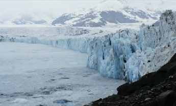 gif representando a alteração climática ocorrida nos polos